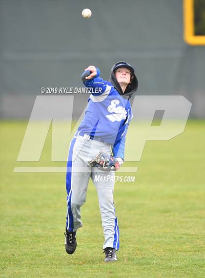 Thumbnail 1 in Detroit vs Honey Grove (Blue Ridge Tournament) photogallery.