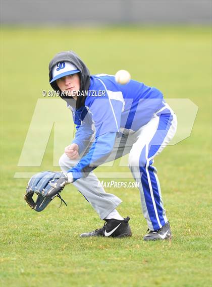 Thumbnail 2 in Detroit vs Honey Grove (Blue Ridge Tournament) photogallery.