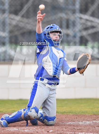 Thumbnail 2 in Detroit vs Honey Grove (Blue Ridge Tournament) photogallery.