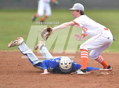 Thumbnail 2 in Detroit vs Honey Grove (Blue Ridge Tournament) photogallery.