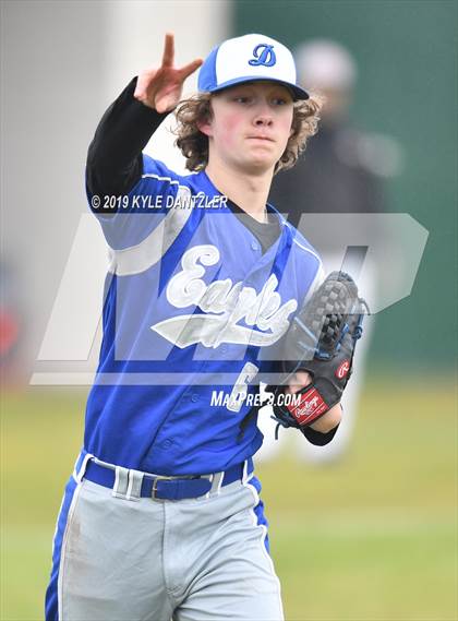 Thumbnail 2 in Detroit vs Honey Grove (Blue Ridge Tournament) photogallery.