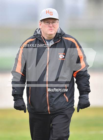 Thumbnail 2 in Detroit vs Honey Grove (Blue Ridge Tournament) photogallery.