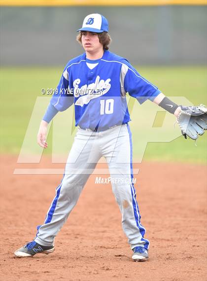 Thumbnail 2 in Detroit vs Honey Grove (Blue Ridge Tournament) photogallery.