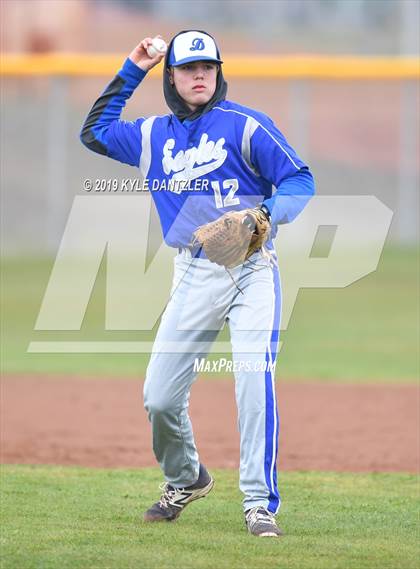 Thumbnail 1 in Detroit vs Honey Grove (Blue Ridge Tournament) photogallery.