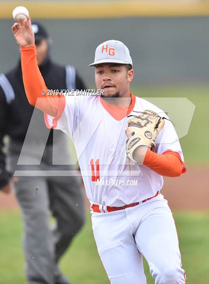 Thumbnail 1 in Detroit vs Honey Grove (Blue Ridge Tournament) photogallery.