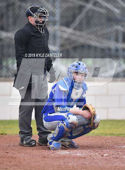 Thumbnail 2 in Detroit vs Honey Grove (Blue Ridge Tournament) photogallery.