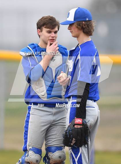 Thumbnail 1 in Detroit vs Honey Grove (Blue Ridge Tournament) photogallery.