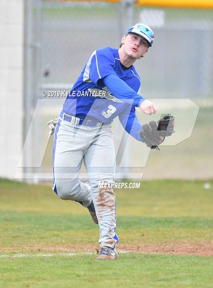 Thumbnail 1 in Detroit vs Honey Grove (Blue Ridge Tournament) photogallery.