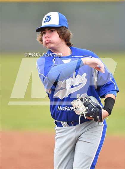 Thumbnail 2 in Detroit vs Honey Grove (Blue Ridge Tournament) photogallery.