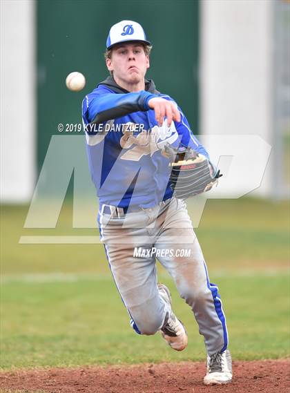 Thumbnail 1 in Detroit vs Honey Grove (Blue Ridge Tournament) photogallery.