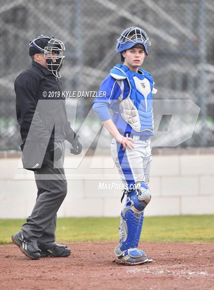 Thumbnail 2 in Detroit vs Honey Grove (Blue Ridge Tournament) photogallery.