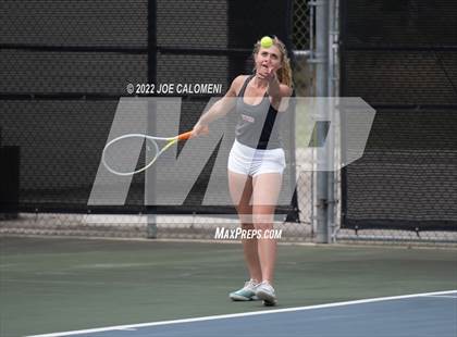 Thumbnail 2 in Liberty vs Wichita Falls (UIL 5A Mixed Doubles State Quarterfinal) photogallery.