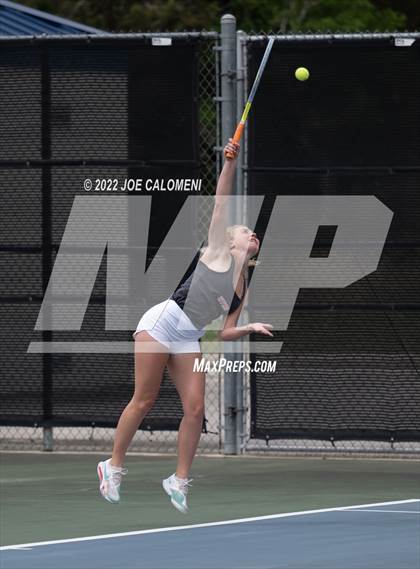 Thumbnail 1 in Liberty vs Wichita Falls (UIL 5A Mixed Doubles State Quarterfinal) photogallery.