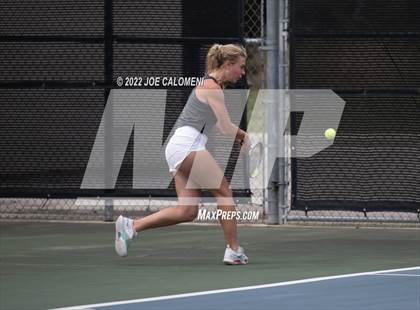 Thumbnail 2 in Liberty vs Wichita Falls (UIL 5A Mixed Doubles State Quarterfinal) photogallery.