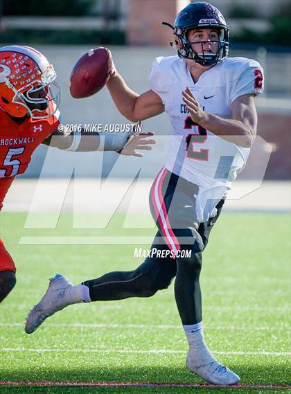 Thumbnail 2 in Coppell vs. Rockwall (UIL 6A Area Playoff) photogallery.