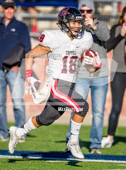 Thumbnail 3 in Coppell vs. Rockwall (UIL 6A Area Playoff) photogallery.