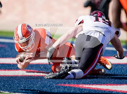 Thumbnail 2 in Coppell vs. Rockwall (UIL 6A Area Playoff) photogallery.