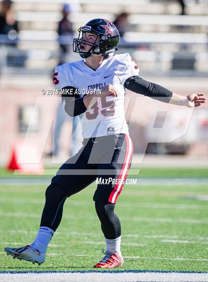 Thumbnail 3 in Coppell vs. Rockwall (UIL 6A Area Playoff) photogallery.