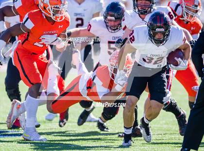 Thumbnail 1 in Coppell vs. Rockwall (UIL 6A Area Playoff) photogallery.