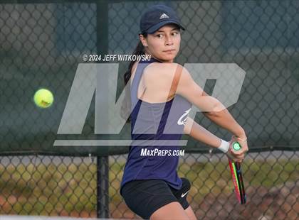 Thumbnail 2 in NCHSAA 3A Tennis Individual Final photogallery.