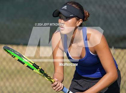 Thumbnail 2 in NCHSAA 3A Tennis Individual Final photogallery.
