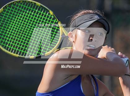 Thumbnail 1 in NCHSAA 3A Tennis Individual Final photogallery.