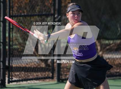 Thumbnail 2 in NCHSAA 3A Tennis Individual Final photogallery.
