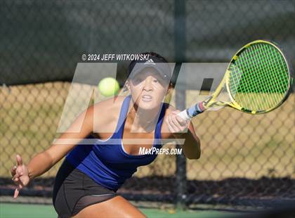 Thumbnail 1 in NCHSAA 3A Tennis Individual Final photogallery.