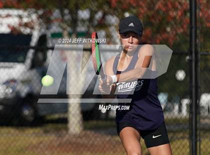 Thumbnail 1 in NCHSAA 3A Tennis Individual Final photogallery.
