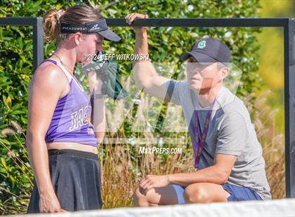 Thumbnail 2 in NCHSAA 3A Tennis Individual Final photogallery.