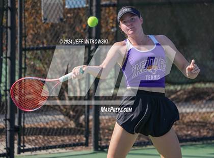 Thumbnail 3 in NCHSAA 3A Tennis Individual Final photogallery.