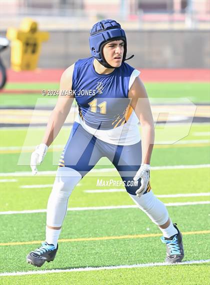 Thumbnail 2 in Northwest Christian vs. Bourgade Catholic (Goldwater 7 on 7 Tournament) photogallery.