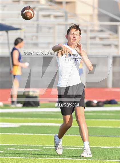 Thumbnail 1 in Northwest Christian vs. Bourgade Catholic (Goldwater 7 on 7 Tournament) photogallery.