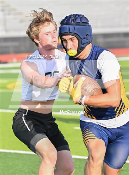 Thumbnail 3 in Northwest Christian vs. Bourgade Catholic (Goldwater 7 on 7 Tournament) photogallery.
