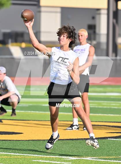 Thumbnail 1 in Northwest Christian vs. Bourgade Catholic (Goldwater 7 on 7 Tournament) photogallery.