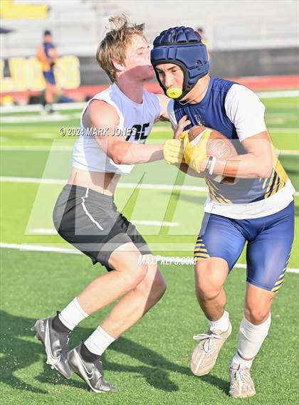 Thumbnail 2 in Northwest Christian vs. Bourgade Catholic (Goldwater 7 on 7 Tournament) photogallery.