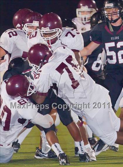 Thumbnail 2 in Pearland Maroon Freshmen vs Kempner Freshmen  photogallery.