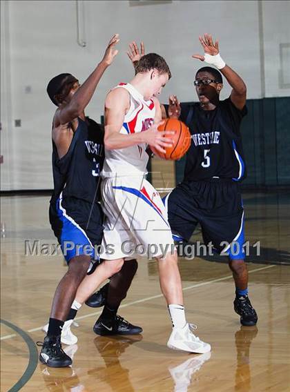 Thumbnail 3 in Pearce vs. Westside (McDonald's Texas Invitational) photogallery.