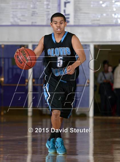 Thumbnail 3 in Clovis North vs. Christian Brothers (St. Hope Elite Classic) photogallery.