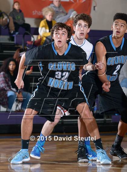 Thumbnail 3 in Clovis North vs. Christian Brothers (St. Hope Elite Classic) photogallery.
