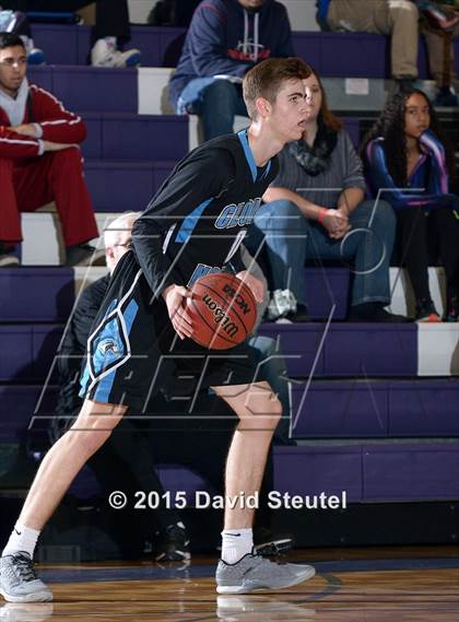 Thumbnail 1 in Clovis North vs. Christian Brothers (St. Hope Elite Classic) photogallery.