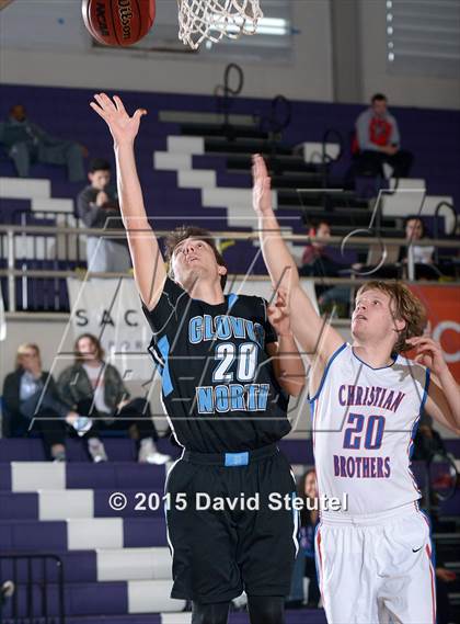 Thumbnail 3 in Clovis North vs. Christian Brothers (St. Hope Elite Classic) photogallery.