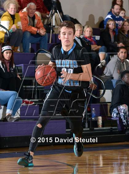 Thumbnail 2 in Clovis North vs. Christian Brothers (St. Hope Elite Classic) photogallery.