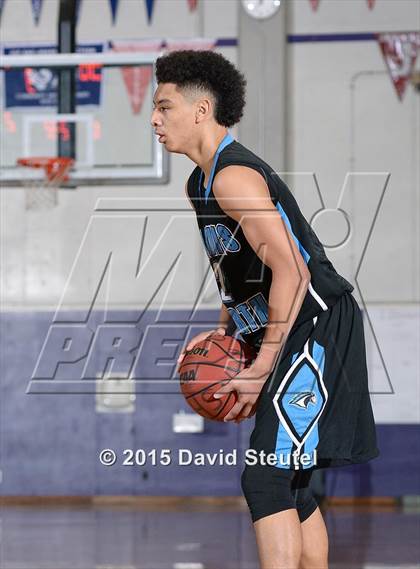 Thumbnail 1 in Clovis North vs. Christian Brothers (St. Hope Elite Classic) photogallery.