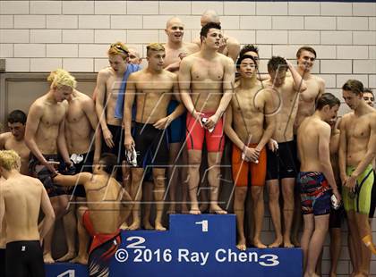 Thumbnail 1 in CHSAA 5A Swimming Championships (Podium/Awards) photogallery.