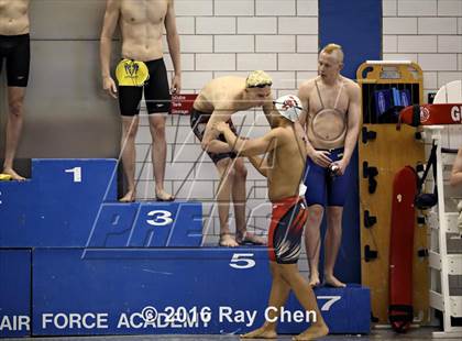 Thumbnail 2 in CHSAA 5A Swimming Championships (Podium/Awards) photogallery.