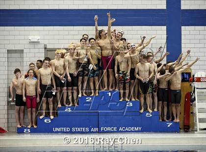 Thumbnail 2 in CHSAA 5A Swimming Championships (Podium/Awards) photogallery.