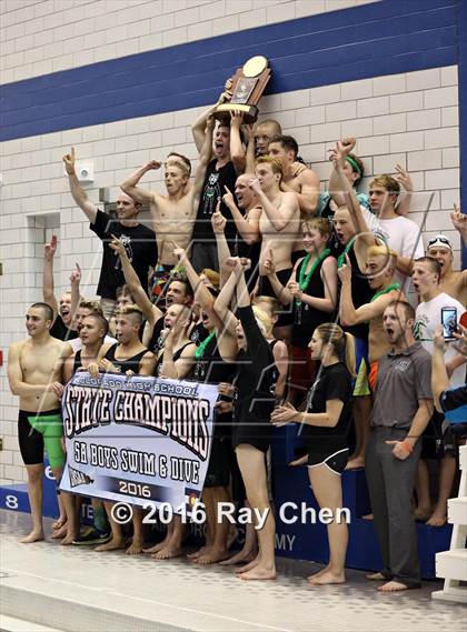 Thumbnail 2 in CHSAA 5A Swimming Championships (Podium/Awards) photogallery.