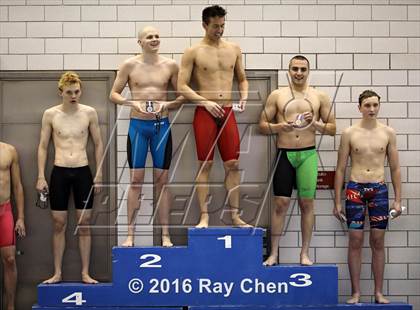 Thumbnail 2 in CHSAA 5A Swimming Championships (Podium/Awards) photogallery.