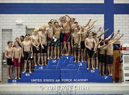 Thumbnail 3 in CHSAA 5A Swimming Championships (Podium/Awards) photogallery.